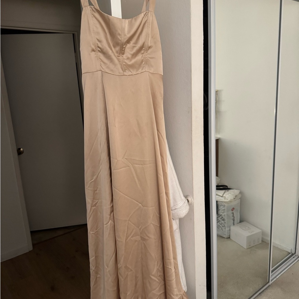 Show Me Your MuMu Champagne Dress - Clarissa Corset - Picture 5 of 10